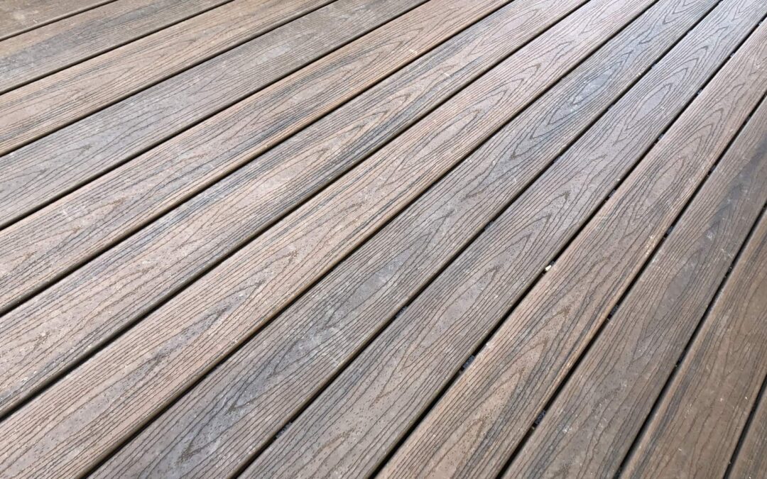 Trex decking for built deck