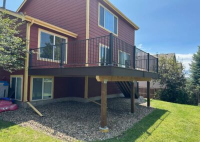 finished deck in Centennial, Colorado